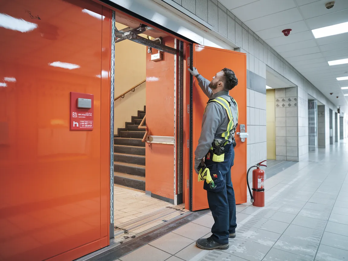 Sultanbeyli Yangın Kapısı Tamiri